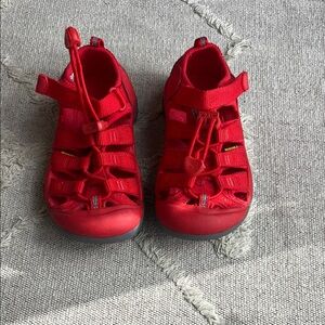 NWOT Keen Kids' Vibrant Red Sandals